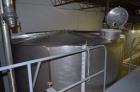 Used 16000 Gallon Douglas Brothers 304 Stainless Steel Vertical Tank