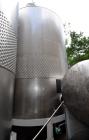 Used 16000 Gallon Douglas Brothers 304 Stainless Steel Vertical Tank