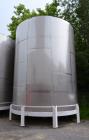 Used Douglas Brothers Tank, Approximate 16,000 Gallon, Stainless Steel, Vertica