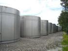 Used Ellet Tank, approximately 13,000 gallon, 304 stainless steel, vertical. 14'6