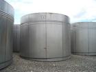 Used Ellet Tank, approximately 13,000 gallon, 304 stainless steel, vertical. 14'6