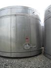 Used Approximately 13,000 US Gallon, Type 304 Stainless Steel, Storage Tank Manufactured by Ellet. Vertical design, 14'6