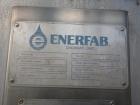 Used- 40,000 Gallon Enerfab Storage Tank. 304L stainless steel construction. Approximately 15' diameter x 30'8