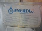Used 25,000 Gallon Enerfab Storage Tank. 304L stainless steel construction. Approximately 12' diameter x 29'10