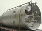 Used Enerfab Double Wall Pressure Tank, 5,000 gallon, 304L stainless steel, vertical. Inner shell 99’’ diameter x 131-5/8’’ straight side, dished top and bottom. Internal rated 19 psi, design vacuum ...
