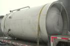 Used Enerfab Double Wall Pressure Tank, 5,000 gallon, 304L stainless steel, vertical. Inner shell 99’’ diameter x 131-5/8’’ straight side, dished top and bottom. Internal rated 19 psi, design vacuum ...