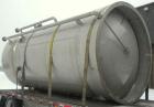 Used Enerfab Double Wall Pressure Tank, 5,000 Gallon, 304L Stainless Steel, Vertical. Inner shell 99’’ diameter x 131-5/8’’ straight side, dished top and bottom. Internal rated 19 psi, design vacuum ...