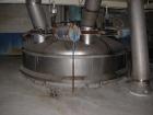 Used Bishopric Products Co (Enerfab Inc) 9000 Gallon Dimple Jacketed Mix Tank, 304 stainless steel. 12' diameter x 9'6