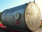 Used Evans & Sons Process Tank Company Tank, 12,000 gallon, 316 stainless steel, vertical. 132