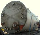 Used Evans & Sons Process Tank Company Tank, 12,000 Gallon, 316 Stainless Steel, Vertical. 132