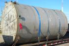 Used Evans & Sons Process Tank Company Tank, 12,000 Gallon, 316 Stainless Steel, Vertical. 132