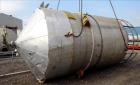 Used Tank, Evans & Sons Process Tank Co.  10,000 Gallon, 316 Stainless Steel