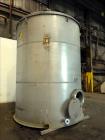 Used Evans & Sons Tank, 9000 Gallon, 316 Stainless Steel, Vertical. Approximate 126” diameter x 168” straight side, flat top and bottom. Internal atmospheric at 150 degrees F. Openings top (2) 2”, (3...