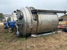 Used-Tank, Expert Industries, 5000 Gallon Stainless steel, Vertical, 10'2