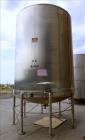 Used Feldmeier Tank, 7944 Gallon, 304 Stainless Steel, Vertical.