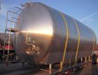 Used Feldmeier Cold Wall Storage Tank, Model GHW, 12,000 Gallon, 316L Stainless Steel, Horizontal. 120