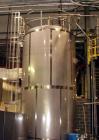 Unused-Feldmeier Silo Storage Tank, 10,000 Gallon, Model SVS. 304 stainless steel, 120