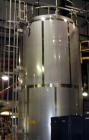 Unused-Feldmeier Silo Storage Tank, 10,000 Gallon, Model SVS. 304 stainless steel, 120