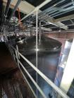 Used Approximately 15,000 Gallon Feldmeier Stainless Steel Tank. 144