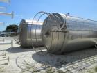 Used- 20,000 Gallon Feldmeier Vertical 304 Stainless Steel Storage Tank. 2B Finish. 142