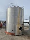 Used- Feldmeier Approximately 8000 Gallon 304 Stainless Steel Jacketed/Agitated 