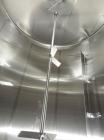 Used Feldmeier 10,000 Gallon Top Agitated Mix Tank. Includes 5 hp, 3485 rpm, Tri Clover 2 1/2