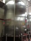 Used Feldmeier 10,000 Gallon Top Agitated Mix Tank. Includes 5 hp, 3485 rpm, Tri Clover 2 1/2
