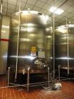 Used Feldmeier Tank, 6,000 Gallon, Stainless Single, Vertical.
