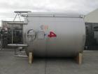 Used- Feldmeier Tank, 6,000 Gallon, Stainless Single, Vertical.