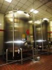 Used 6,000 Gallon Top Agitated Mixing Tank