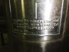 Used Feldmeier 16,300 Gallon Vertical Top Agitated Mixing Tank, Stainless Steel. 14'5