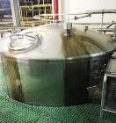 Used Feldmeier 6000 Gallon 316 Stainless Steel Vertical Storage Tank.