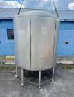 Used- 6,000 Gallon Feldmeier Jacketed, Insulated, 304 Stainless Steel Tank