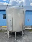 Used- 6,000 Gallon Feldmeier Jacketed, Insulated, 304 Stainless Steel Tank