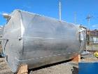 Used Feldmeier 10,000 Gallon Storage Tank. 316 stainless steel construction. Approximately 126