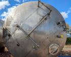Used Feldmeier 12,000 Gallon Storage Tank. 316 stainless steel construction. Approximately 136
