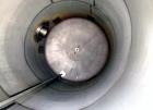 Used Feldmeier Pressure Tank, 8000 Gallon, 304 Stainless Steel, Vertical. 108” Diameter x 192” straight side, dished top & bottom. Internal rated 15/-1.5 psi at +120/-60 degrees F. Openings top 20