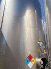 Used Feldmeier 8,000 Gallon Stainless Steel Storage Tank – Single Wall Flat Bottom Process Tank
