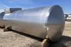 Used- Feldmeier Single Wall Tank, 6,000 Gallon, 304 Stainless Steel, Vertical.  Approximate 90