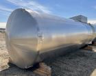 Used- Feldmeier Single Wall Tank, 6,000 Gallon, 304 Stainless Steel, Vertical.  Approximate 90