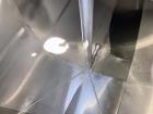 Used Feldmeier Single Wall Tank, 6,000 Gallon, 304 Stainless Steel, Vertical.  Approximate 90