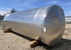 Used Feldmeier Single Wall Tank, 6,000 Gallon, 304 Stainless Steel, Vertical.  Approximate 90