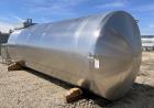 Used- Feldmeier Single Wall Tank, 6,000 Gallon, 304 Stainless Steel, Vertical.  Approximate 90