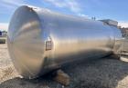 Used- Feldmeier Single Wall Tank, 6,000 Gallon, 304 Stainless Steel, Vertical.  Approximate 90