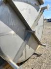 Used Feldmeier Single Wall Tank, 6,000 Gallon, 304 Stainless Steel, Vertical.  Approximate 90