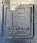 Used Feldmeier Single Wall Tank, 6,000 Gallon, 304 Stainless Steel, Vertical.  Approximate 90