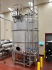 Used Feldmeier 316L Stainless Steel 10,000 Gallon  Vertical Tank with Agitator & CIP