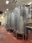 Feldmeier 15,000 Gallon Stainless Vertical Mixing Tank – Agitator & CIP Equipped