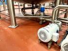 Used 15,000 Gallon Stainless Steel Mixing Tank with CIP & Agitator – Feldmeier