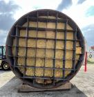 Used Feldmeier 20,000 Gallon Stainless Steel Vertical Tank | Dished Top | Sloped Bottom | Manway Access